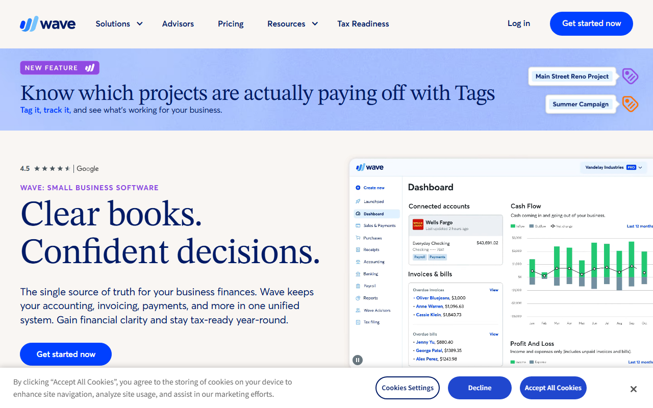 waveapps.com — Small Business Accounting SaaS